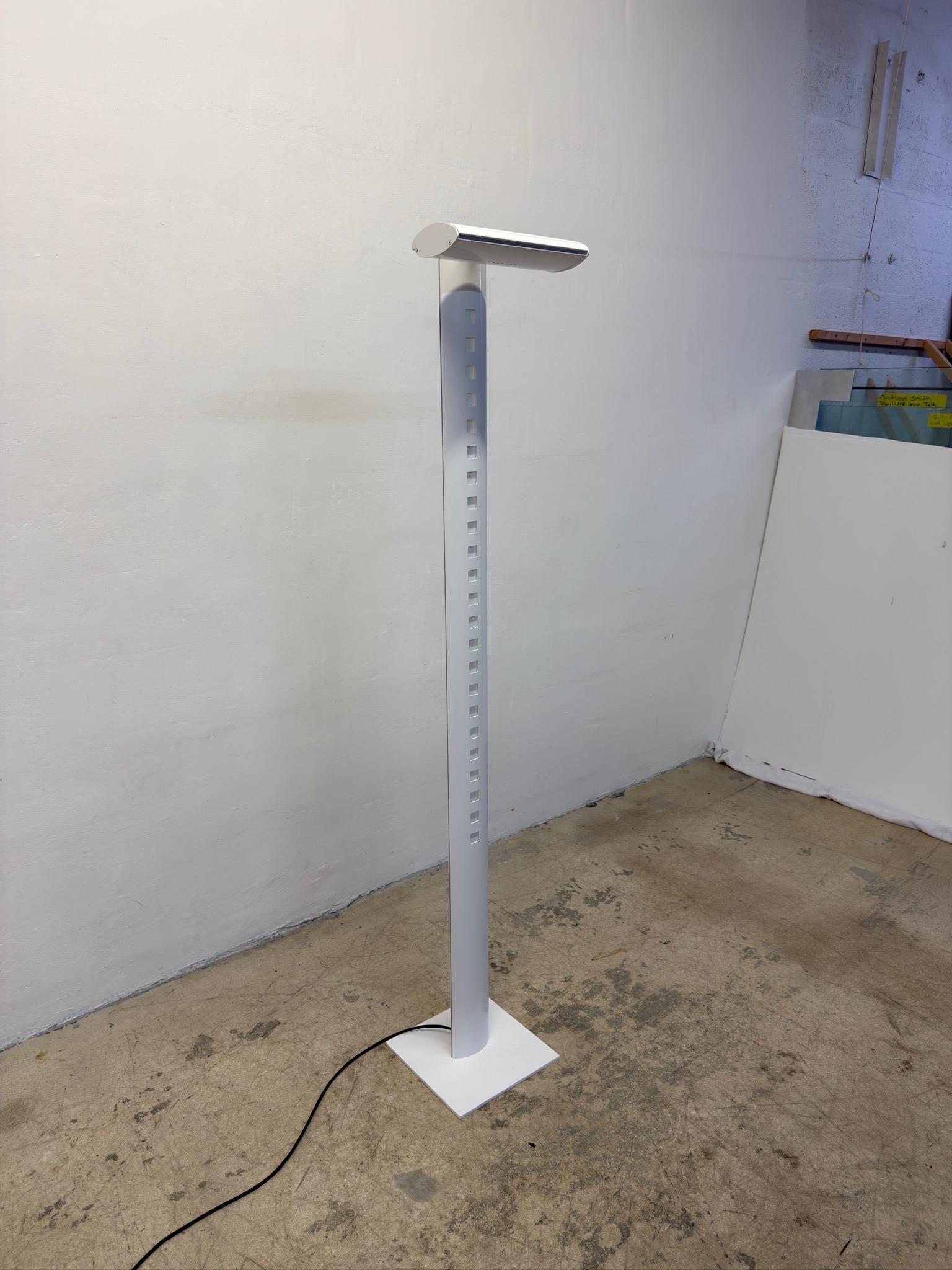 Aluminum Extensia Post Modern Torchiere Floor Lamp for Ligne Roset, 1980s For Sale
