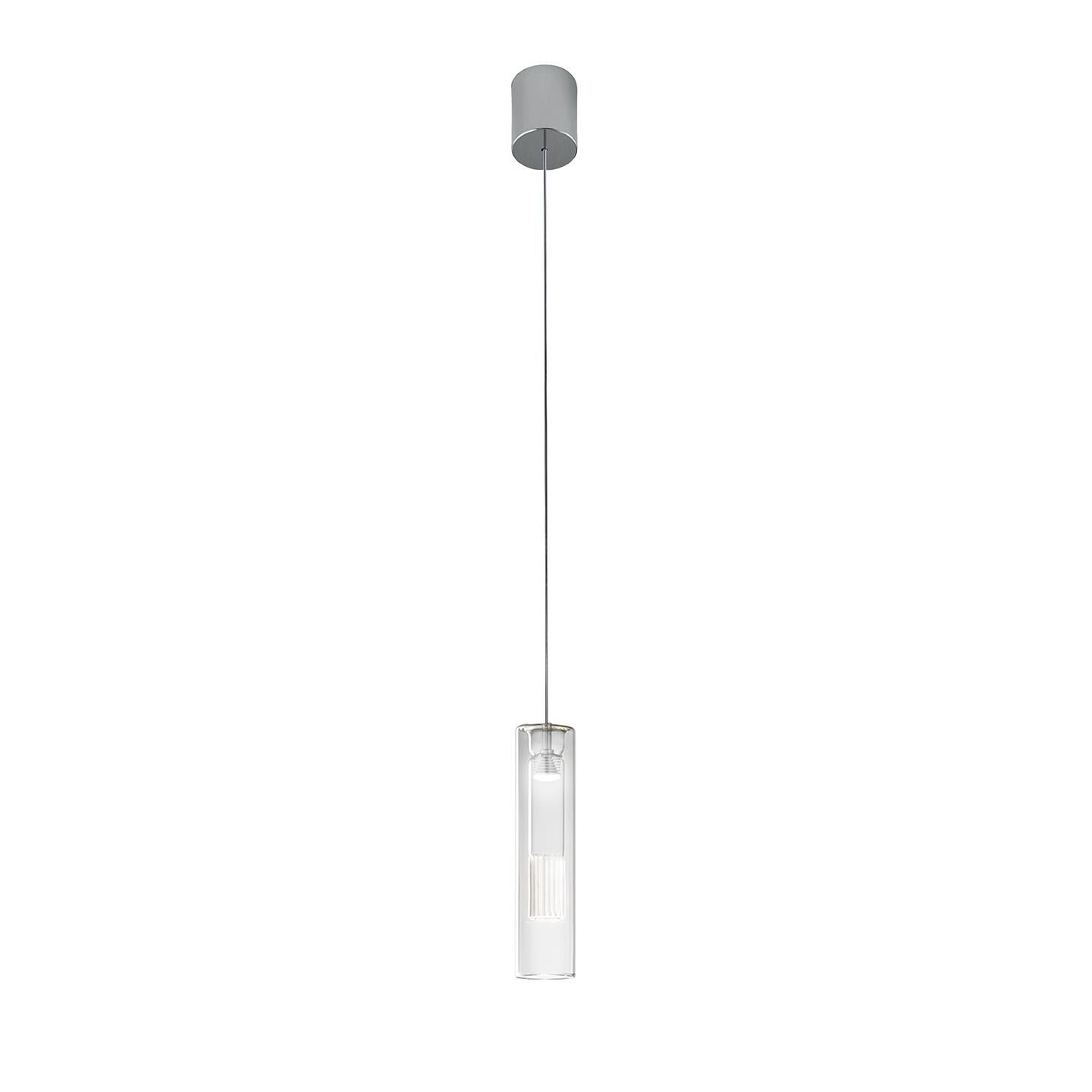 Designed by Toso, Massari & Associates w/ G. Toso, the Fairy (2009) is a clever design made from a simple borosilicate shape that folds into itself to create a beautiful ribbed core. Fairy was updated in 2017 to include four new metallic color