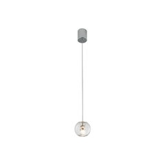 Leucos Fairy S S Pendant Light in Transparent & Chrome