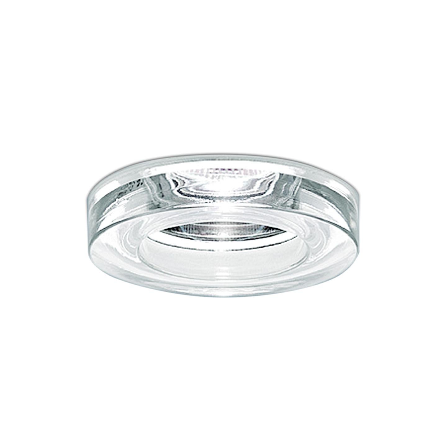 Leucos Iside 2 R Crystal Flush Mount by Roberto Pamio For Sale
