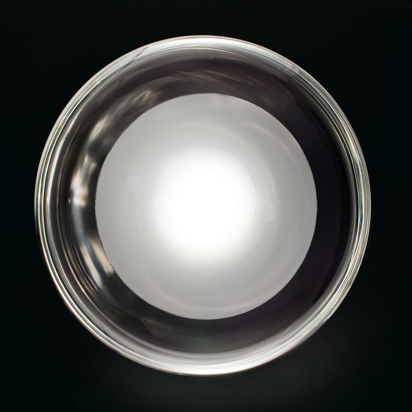 Leucos Keyra P-PL 60 LED Einbaubeleuchtung in Transparent und Weiß von Roberto Paoli (Moderne) im Angebot