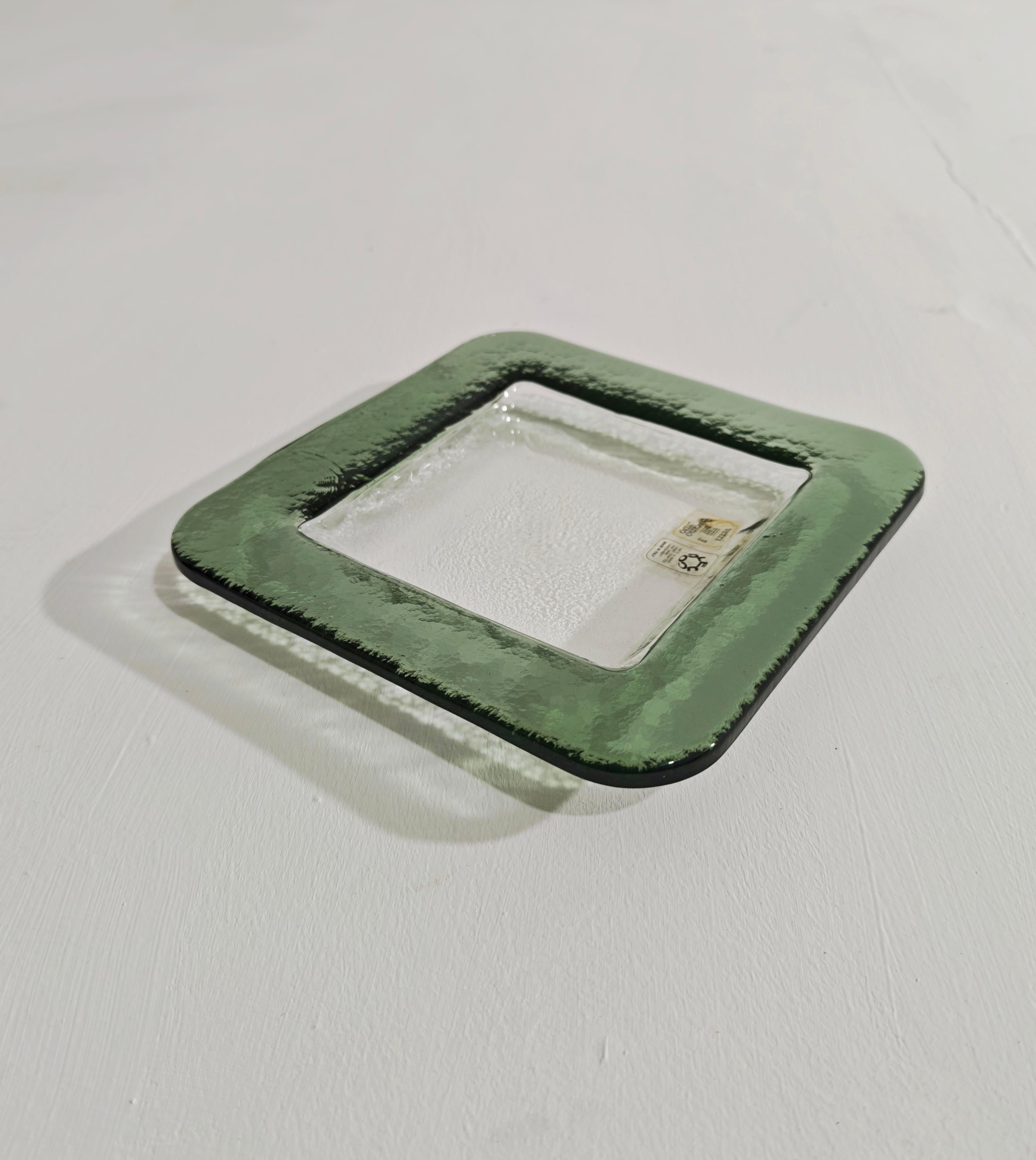 Leucos Vaciabolsillos de cristal de Murano Objeto decorativo Moderno de mediados de siglo Italia años 70 en venta 5