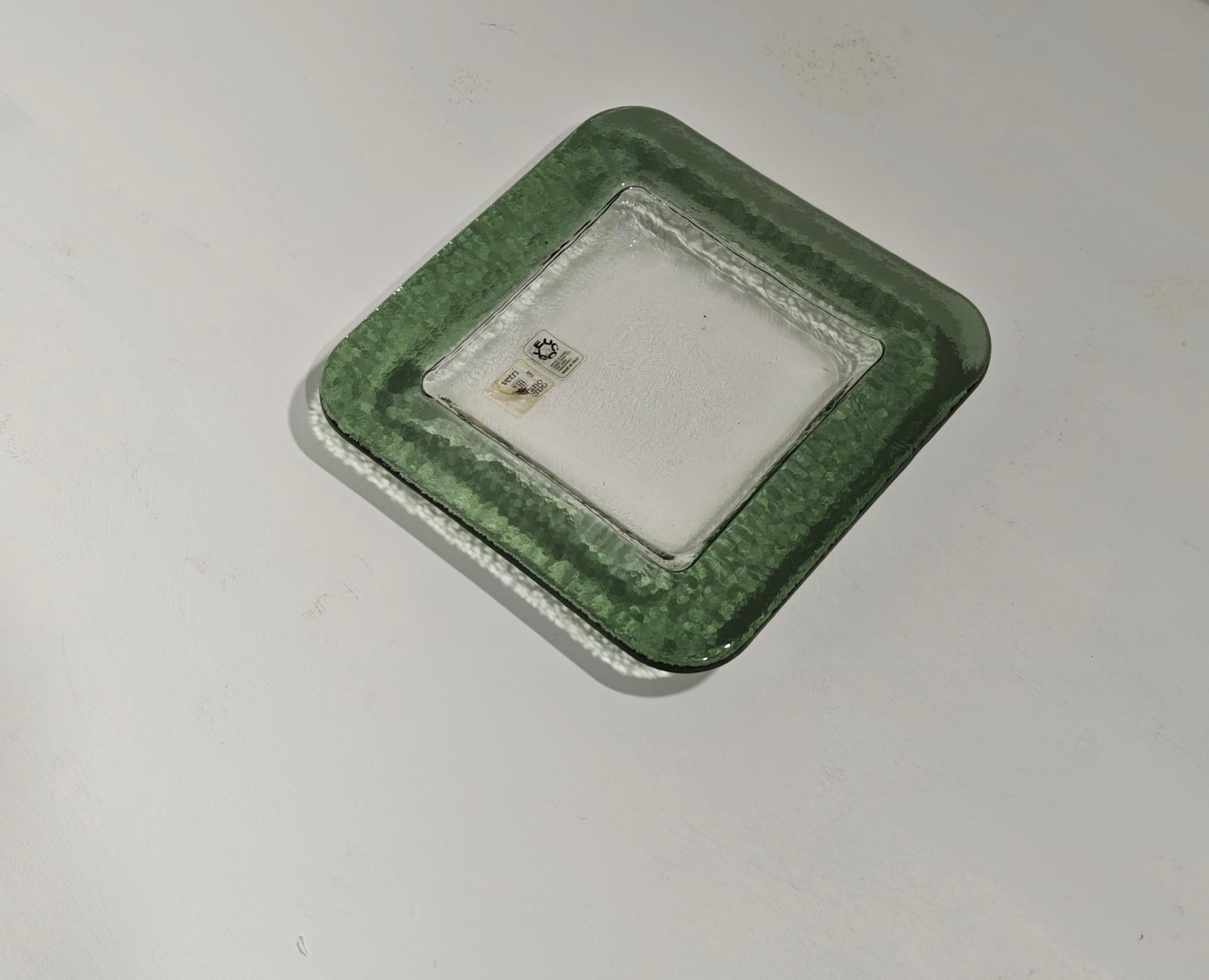 Leucos Vaciabolsillos de cristal de Murano Objeto decorativo Moderno de mediados de siglo Italia años 70 Cristal de Murano en venta