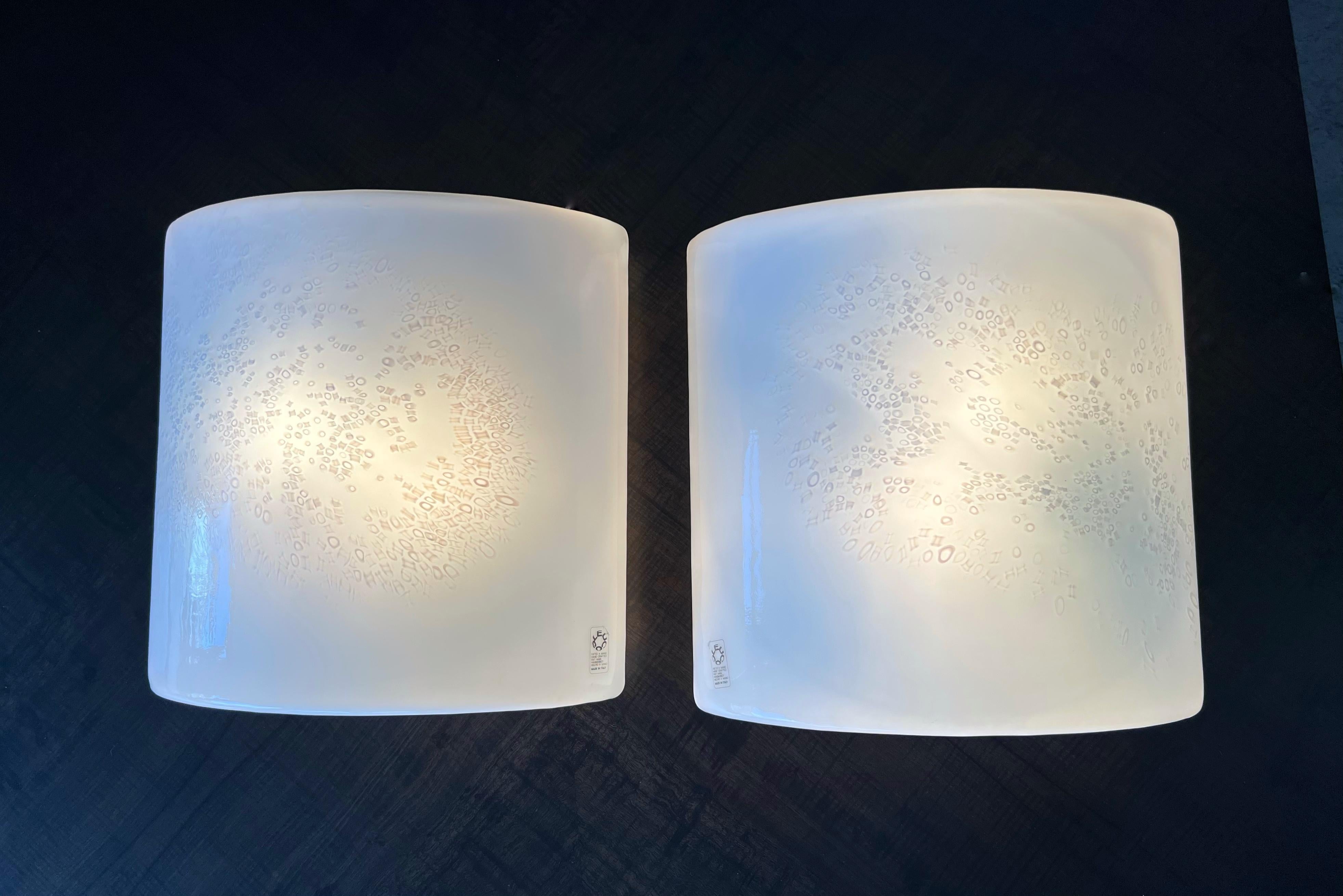 Lámparas de cristal de Murano Leucos Vidrio en venta