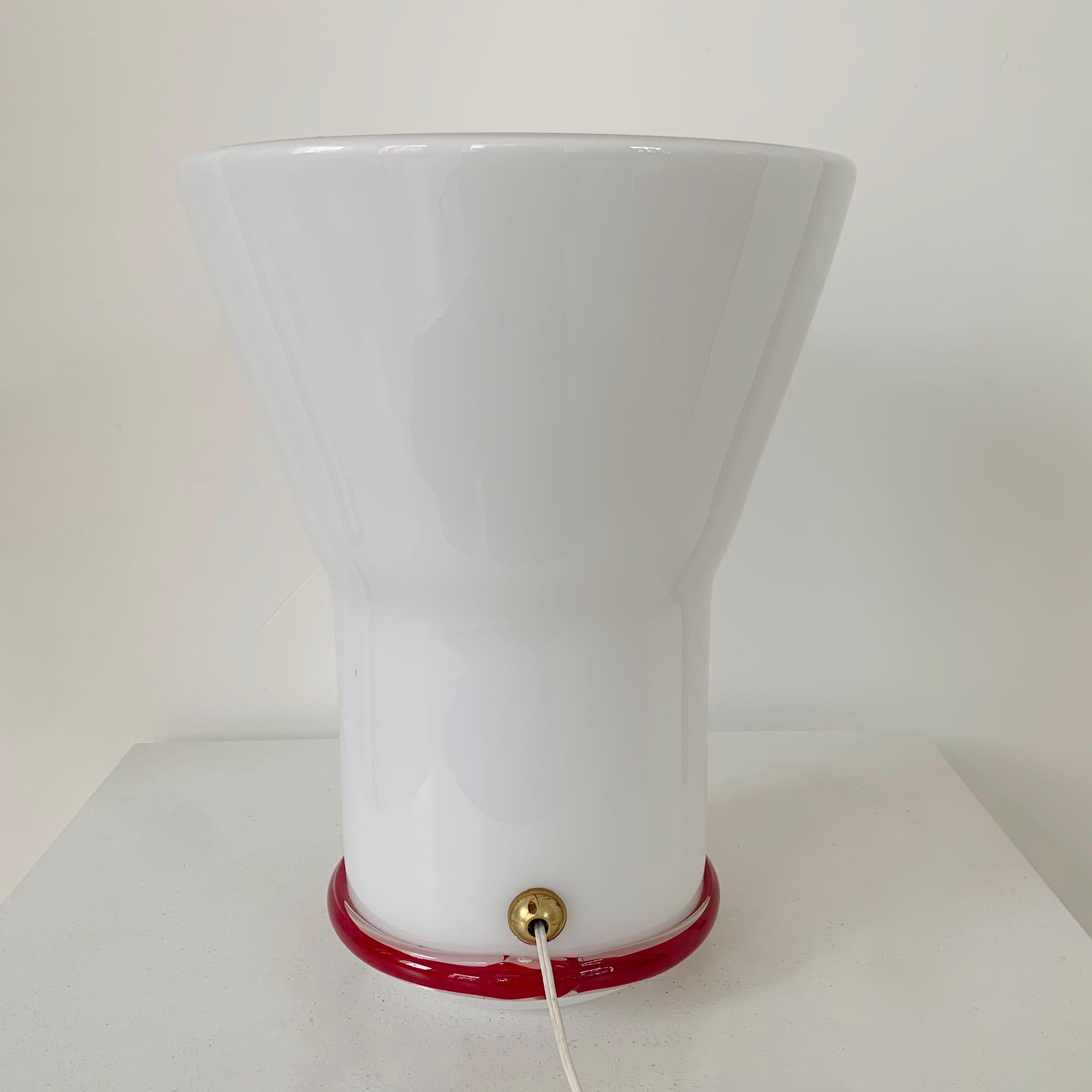 Lampada da tavolo Leucos Murano, 1970 circa, Italia. 1