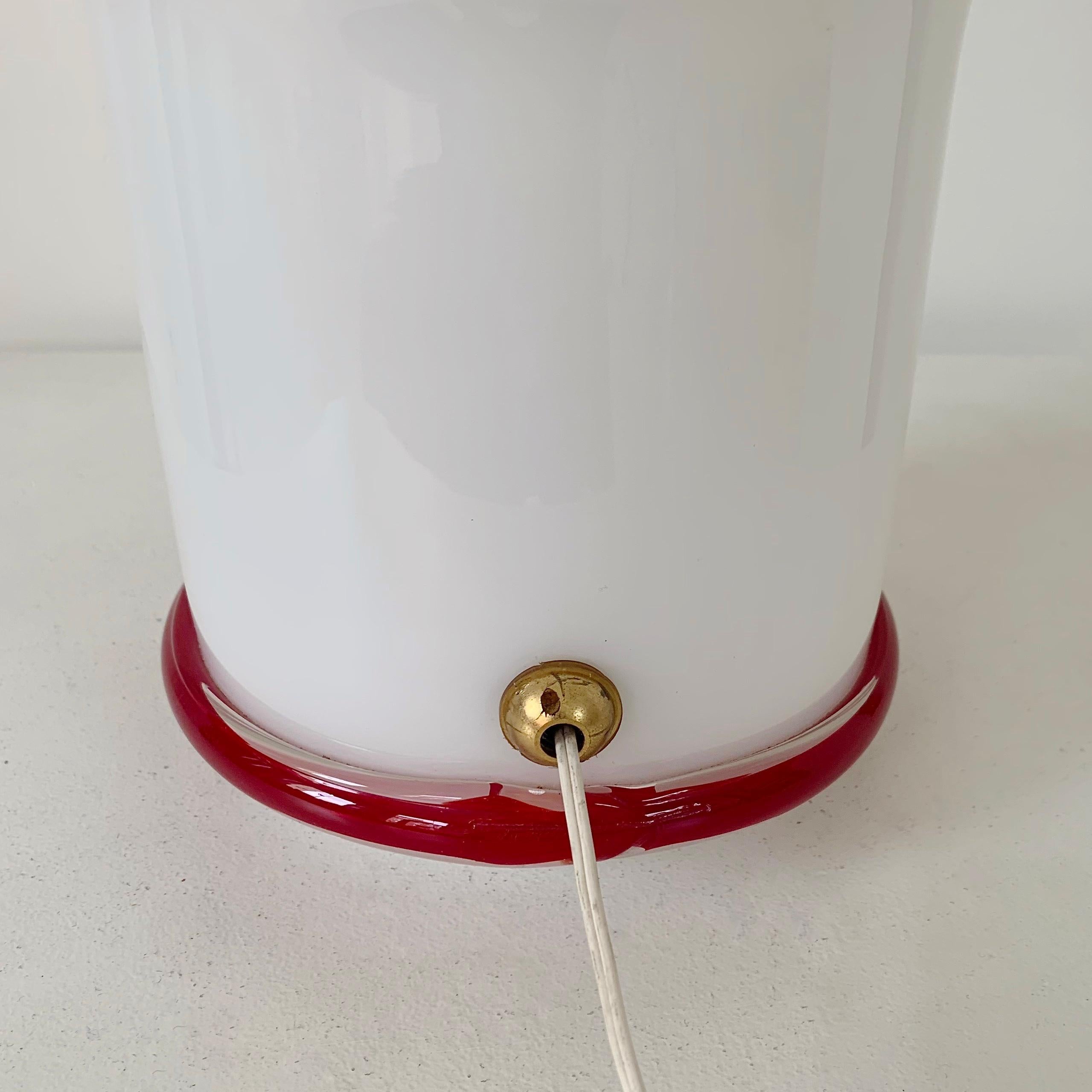 Lampada da tavolo Leucos Murano, 1970 circa, Italia. 2