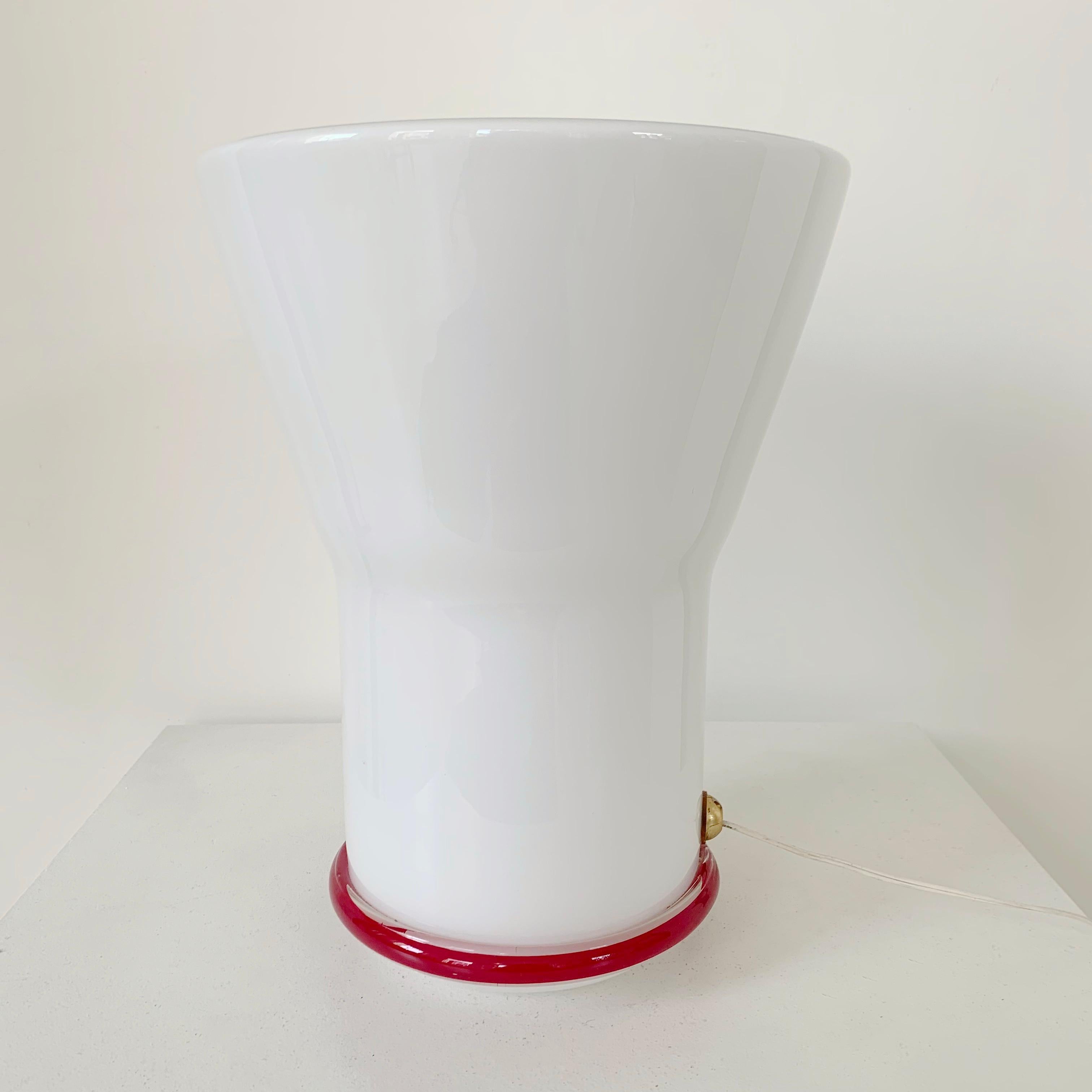 Lampada da tavolo Leucos Murano, 1970 circa, Italia. 3