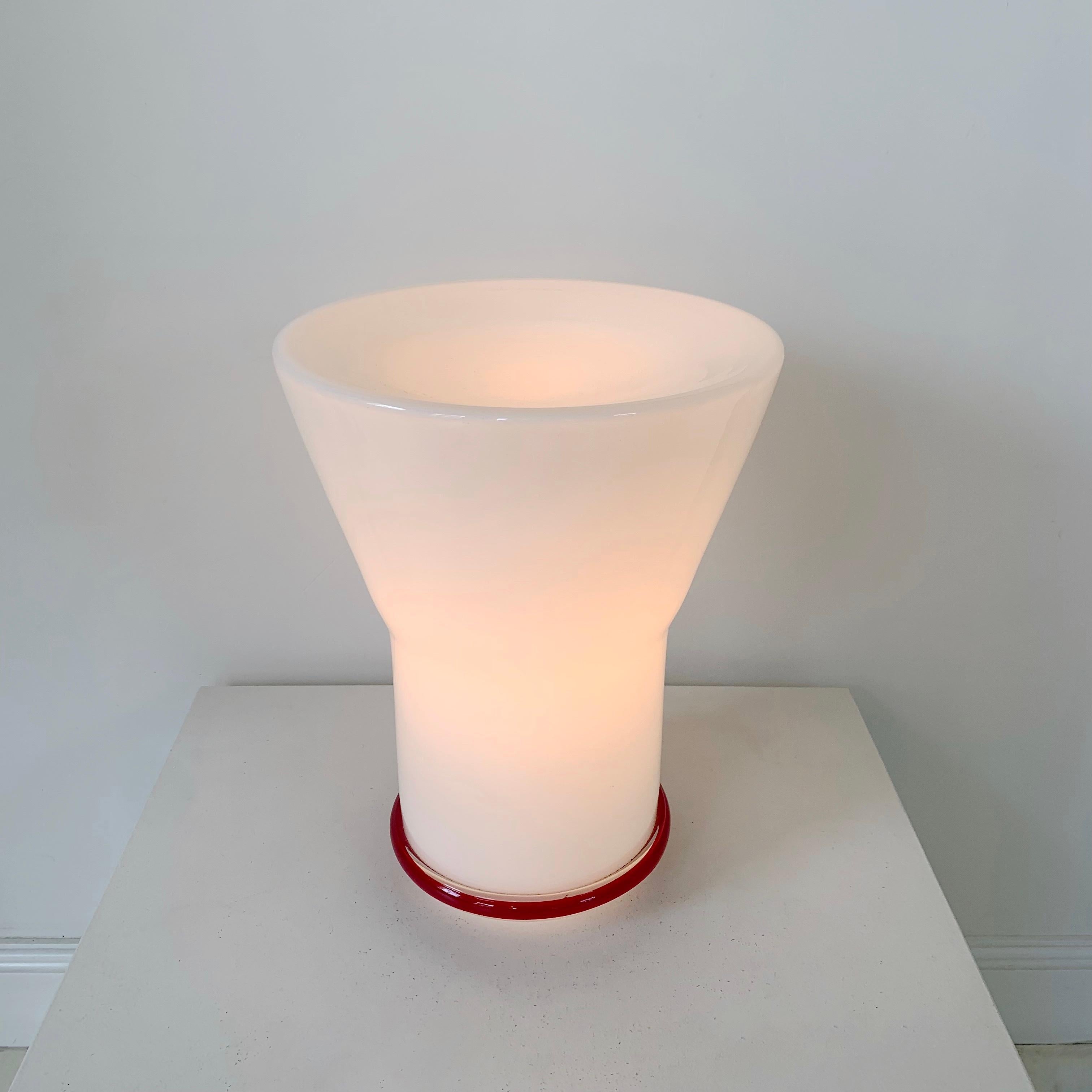 Lampada da tavolo Leucos Murano, 1970 circa, Italia. 6