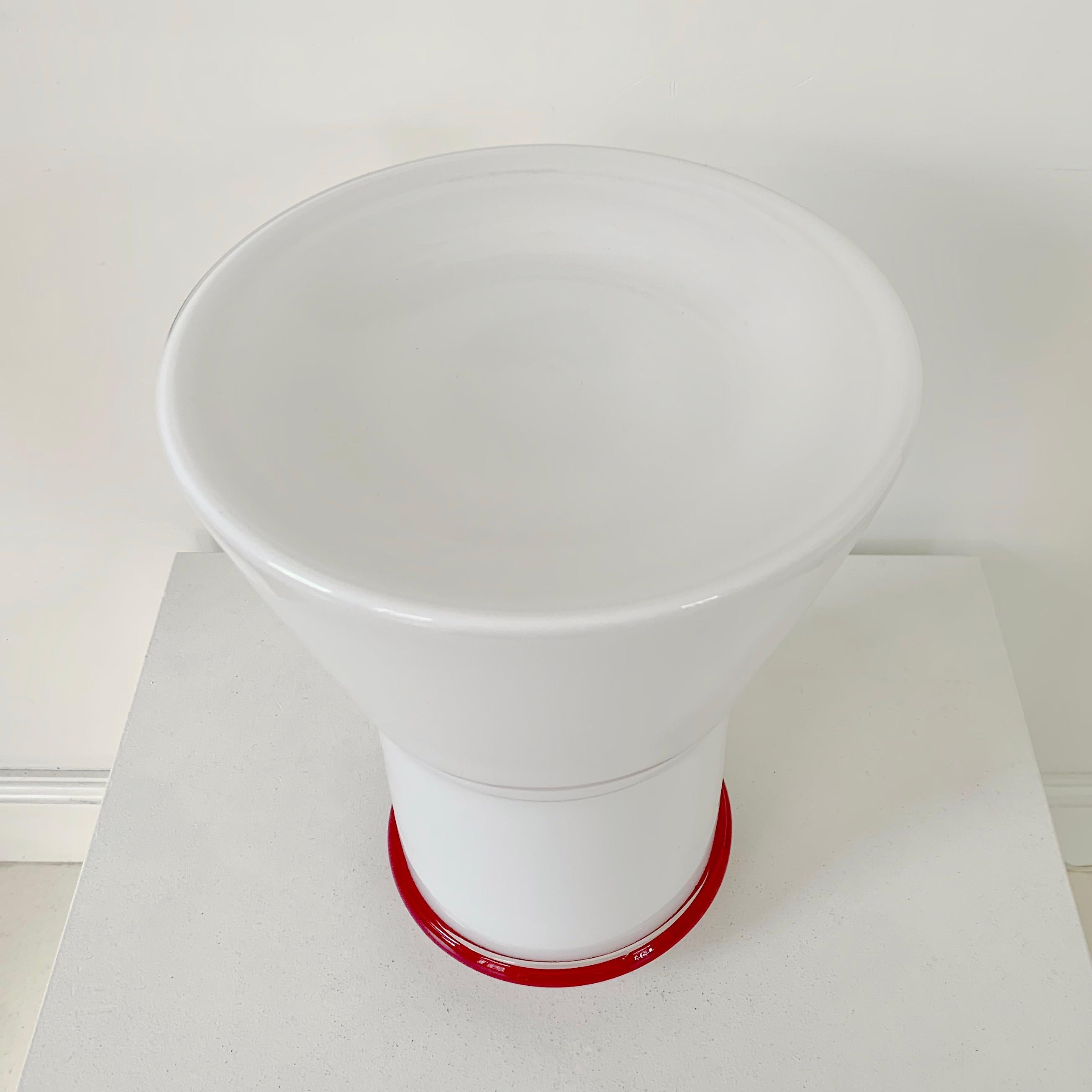 Metà XX secolo Lampada da tavolo Leucos Murano, 1970 circa, Italia.