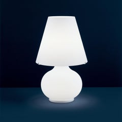 Leucos Paralume T Bedside Table Light in Satin White by Design Lab