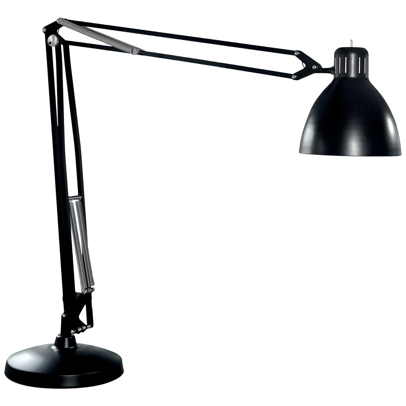 Italian Leucos The Great JJ TR Outdoor Floor Light in Matte Black by Leucos Design Lab For Sale