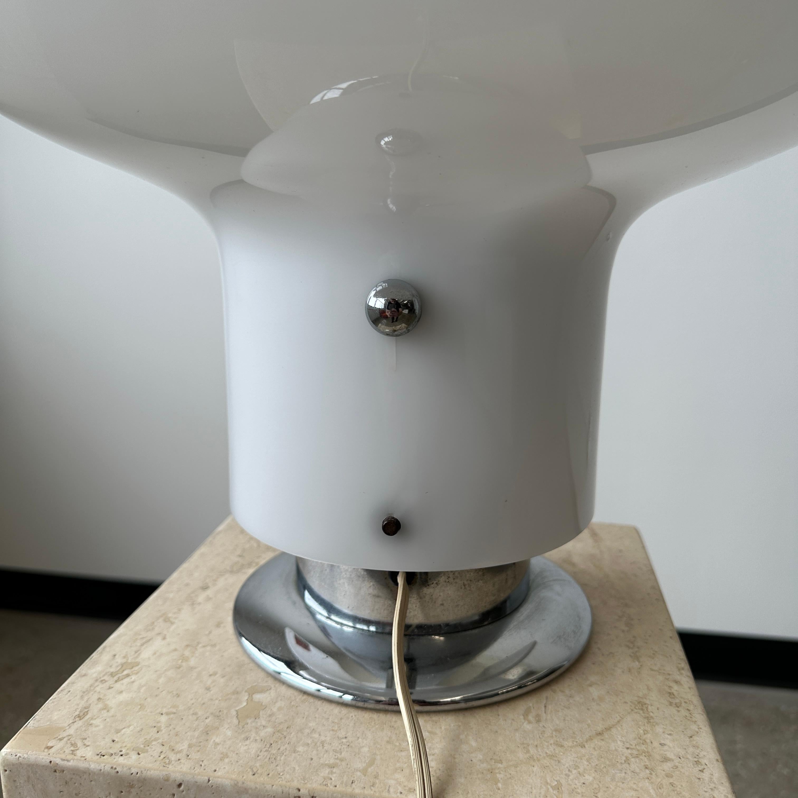 Mid-Century Modern Leuké Table Lamp by Celli Tognon For Sale