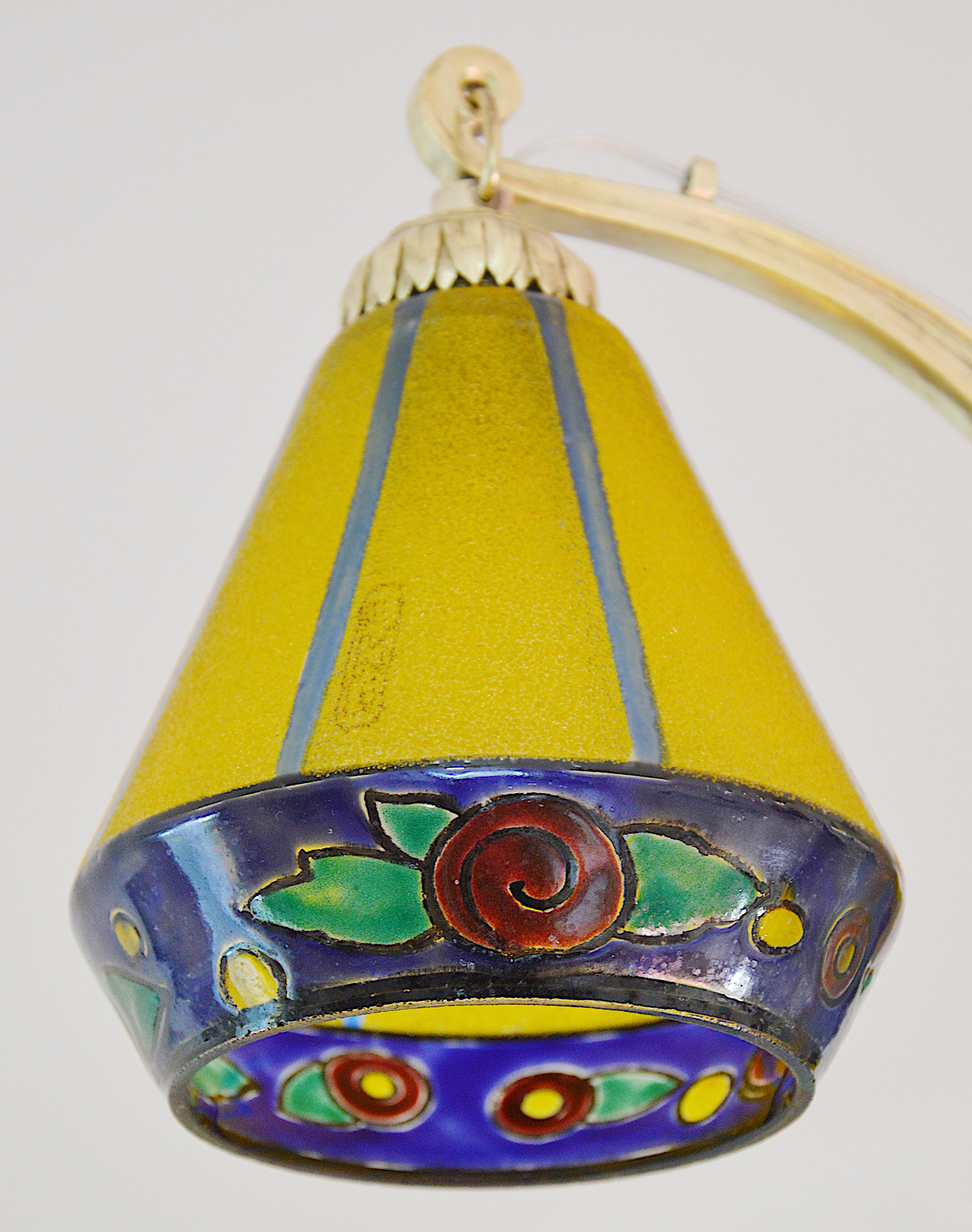 Lampadario Leune Art Deco francese 1920 in vendita 4