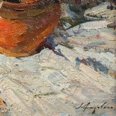 Lev Khodchenko (Ukrainian painter) - 20th century Soviet still life painting