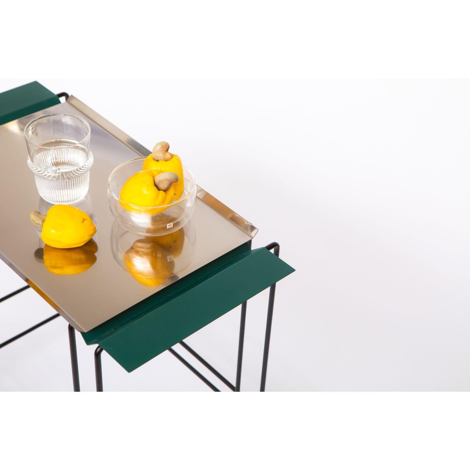 Leva 50 – Tisch von Alva Design (Metall) im Angebot