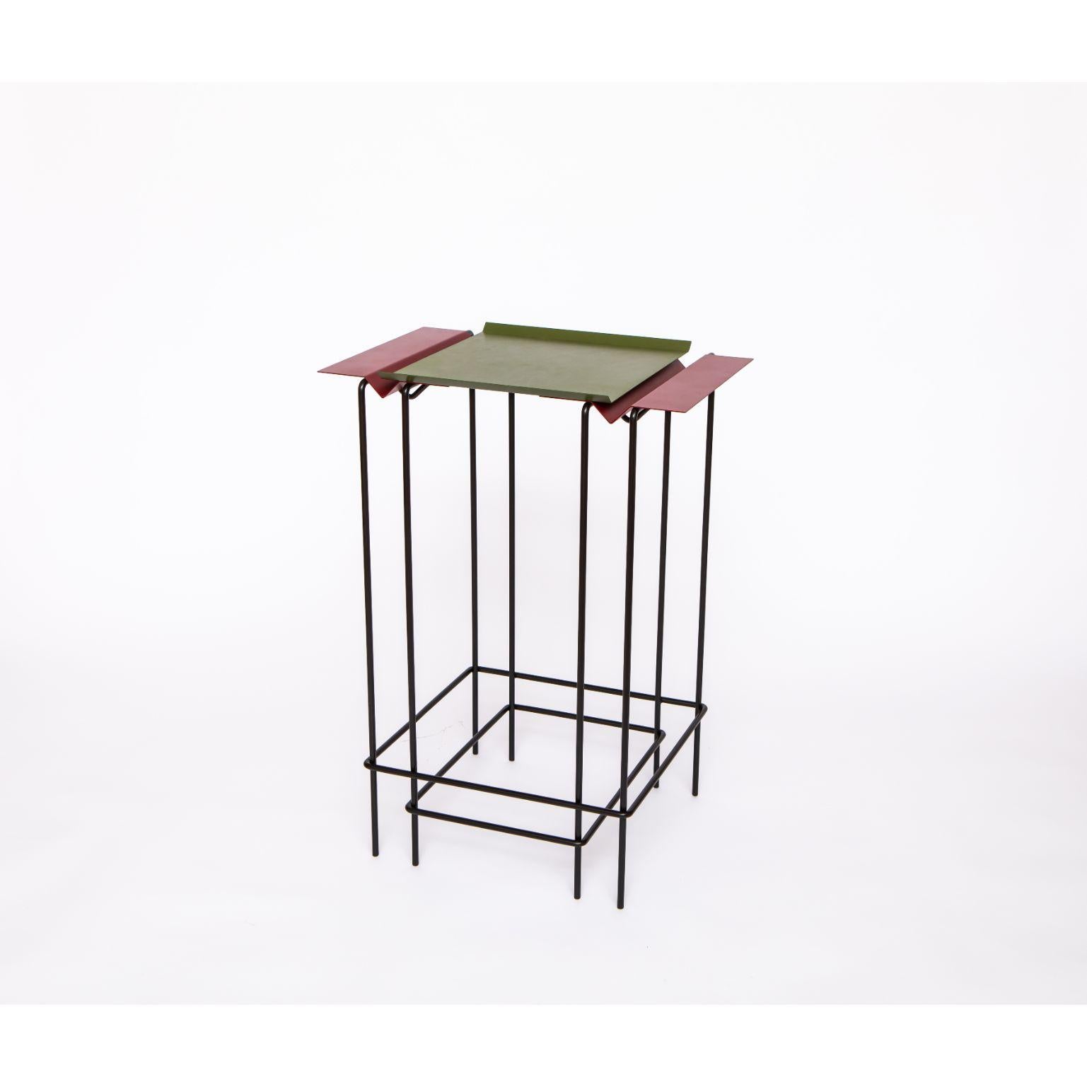 Leva 60 - Table by Alva Design
Materials: Painted metal, stainless steel
Dimensions: 643 x 60 x 32 cm

ALVA is a furniture and objects design office, formed by brothers Susana Bastos, artist and designer, and Marcelo Alvarenga, architect. Their
