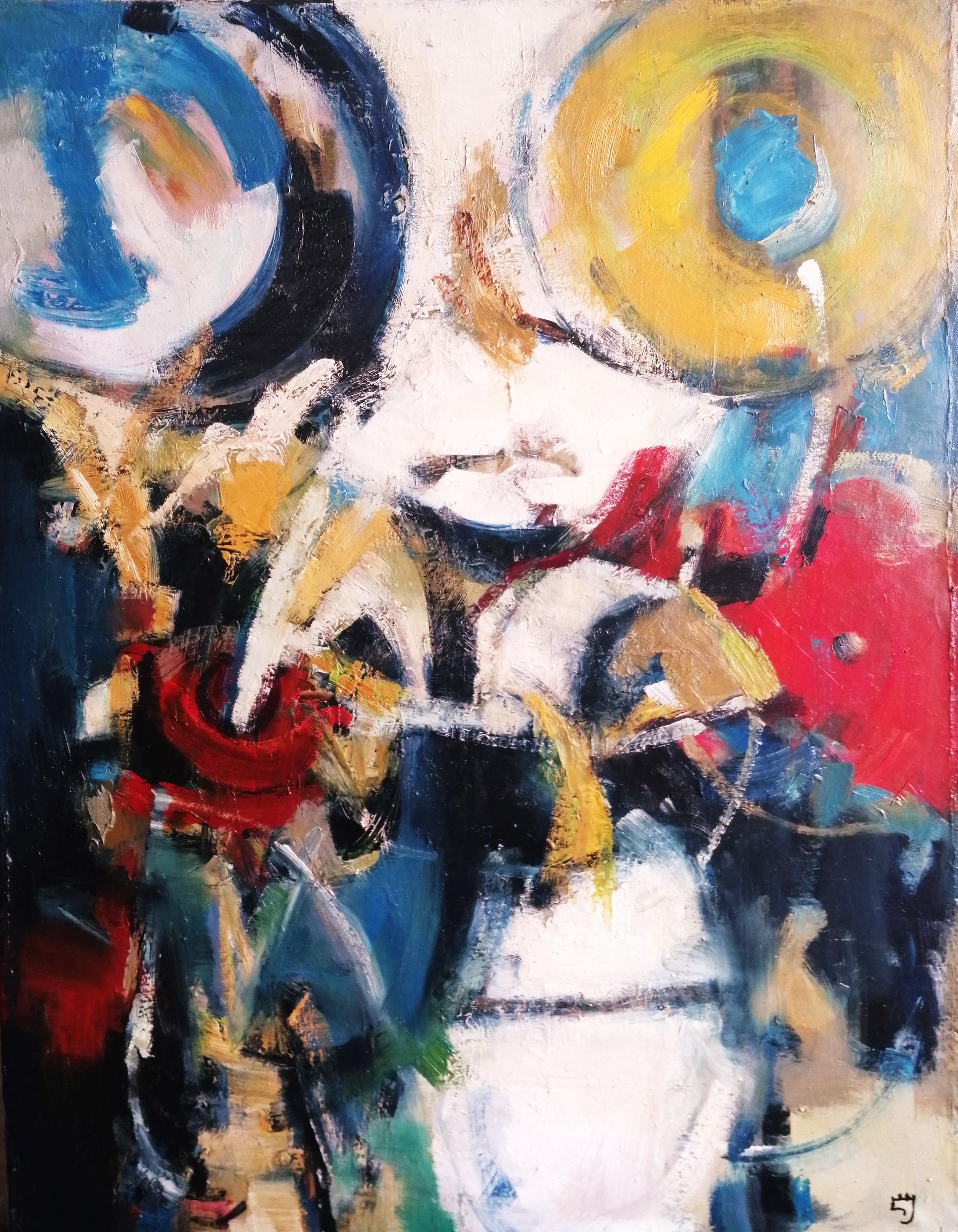 Olio su tela 

Levan Urushadze è un artista contemporaneo georgiano nato nel 1960 che vive e lavora a Tbilisi, in Georgia. Qualcuno ha scritto che "lo stile è carattere" e certamente nessun artista contemporaneo il cui nome mi viene subito in mente
