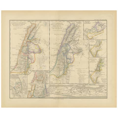 Levant in Antiquity: Lands of Phoenicia, Judea, and Neighboring Kingdoms, 1880