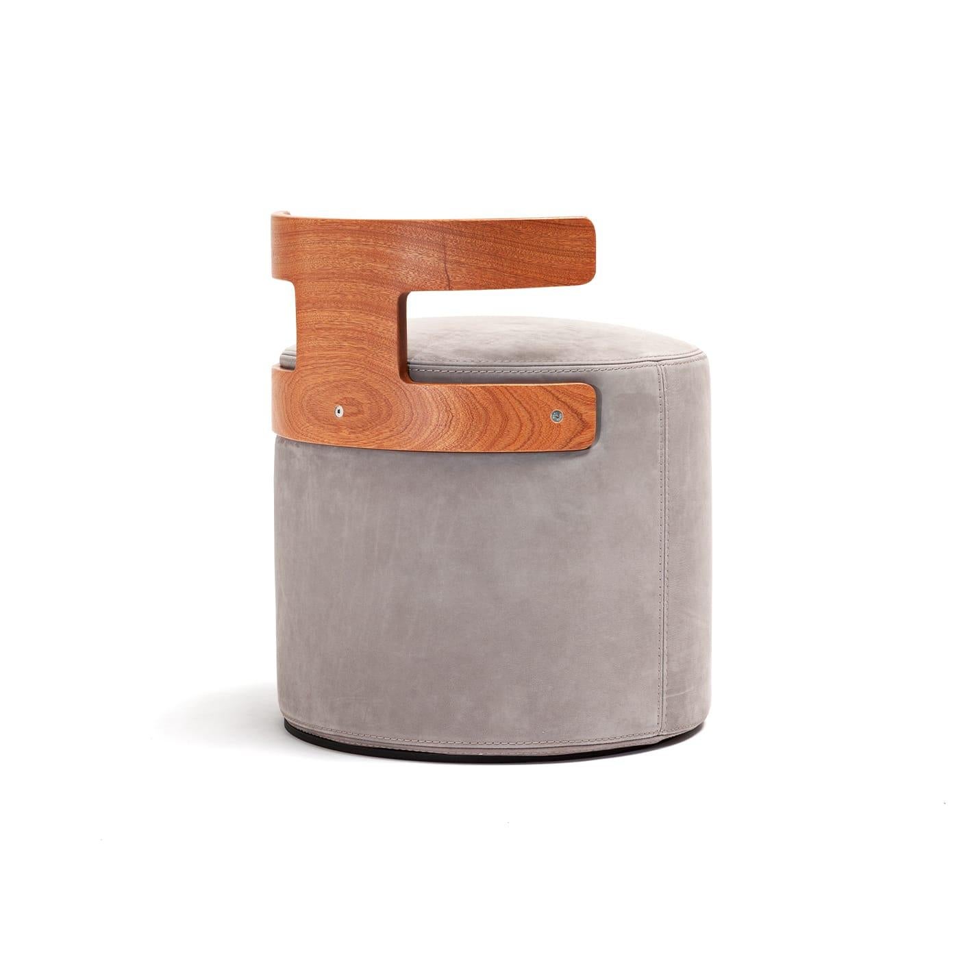 Levante Beige T-Pouf by Massimo Castagna In New Condition In Milan, IT
