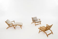 Levante Outdoor Foldable Chaise Lounge from Roda - Made in Italy