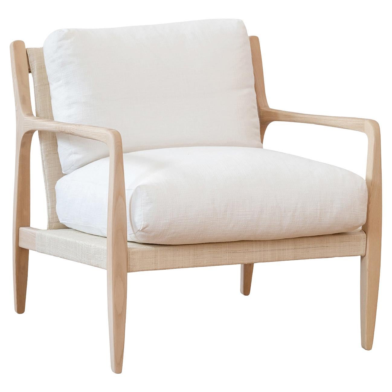 Levante Raffia Lounge Chair from the Collezione Riviera