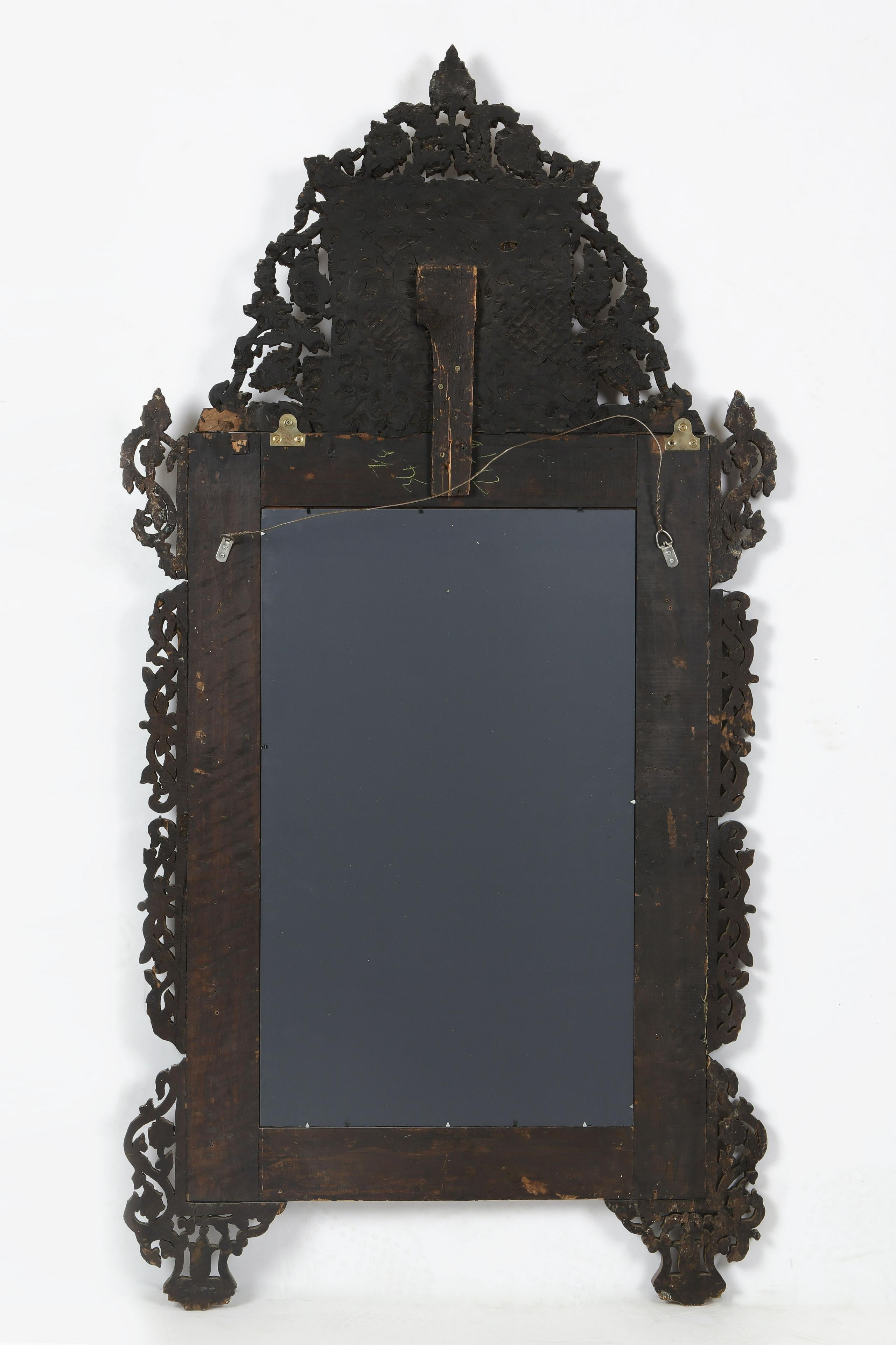 Levantine Mother of Pearl Inlaid Mirror, Late 19th/Early 20th Century 5