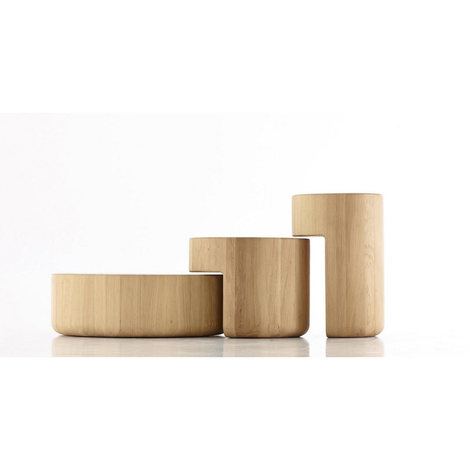 Contemporary Levels Set of 3 Nesting Tables by Dan Yeffet & Lucie Koldova