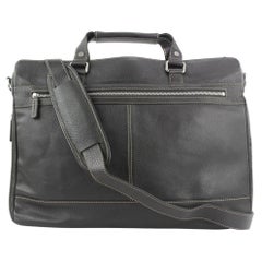 Levenger Dunkelbraune Leder Carrie Messenger Laptoptasche 28lev114