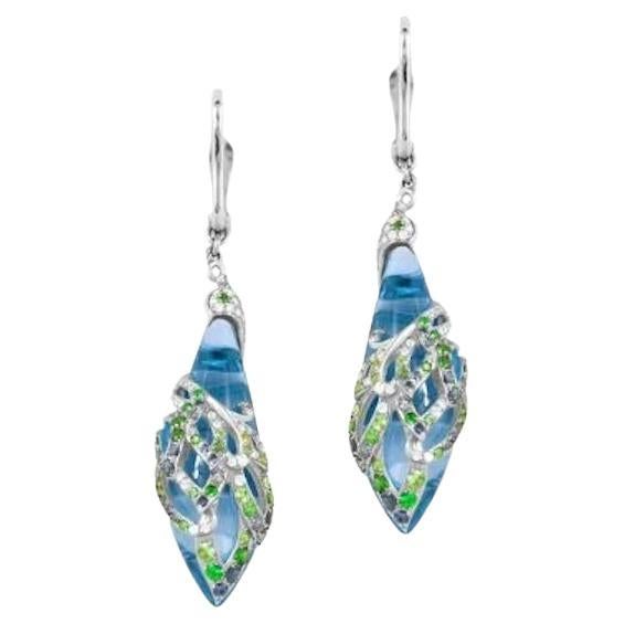 White Gold 14K Earrings (Same Model with Topaz Stone Available)

Diamond 5-0,03 ct
Diamond 110-0,32 ct
Blue Sapphire - 28-0,35 ct
Tsavorite 61-0,57 ct 
Quartz 2-28,8 ct


Weight 11,4 grams





It is our honor to create fine jewelry, and it’s for