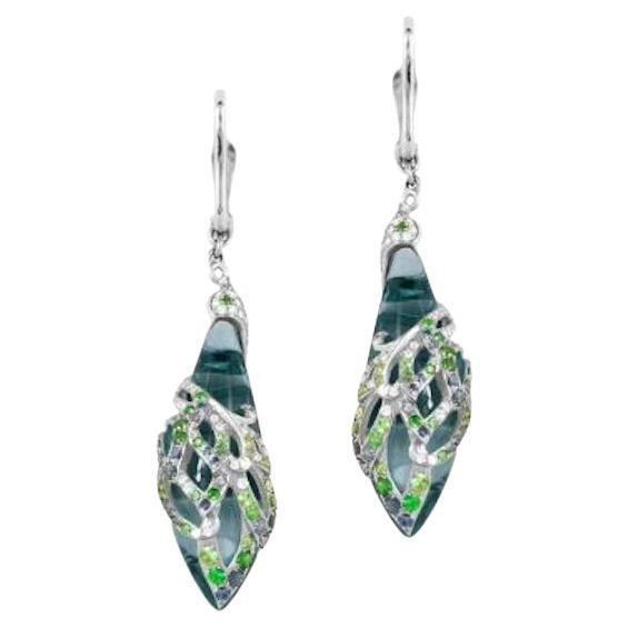 White Gold 14K Earrings (Same Model with Quartz Stone Available)

Diamond 5-0,03 ct
Diamond 110-0,32 ct
Blue Sapphire - 28-0,35 ct
Tsavorite 61-0,57 ct 
Topaz 2-34,79 ct


Weight 11,4 grams





It is our honor to create fine jewelry, and it’s for