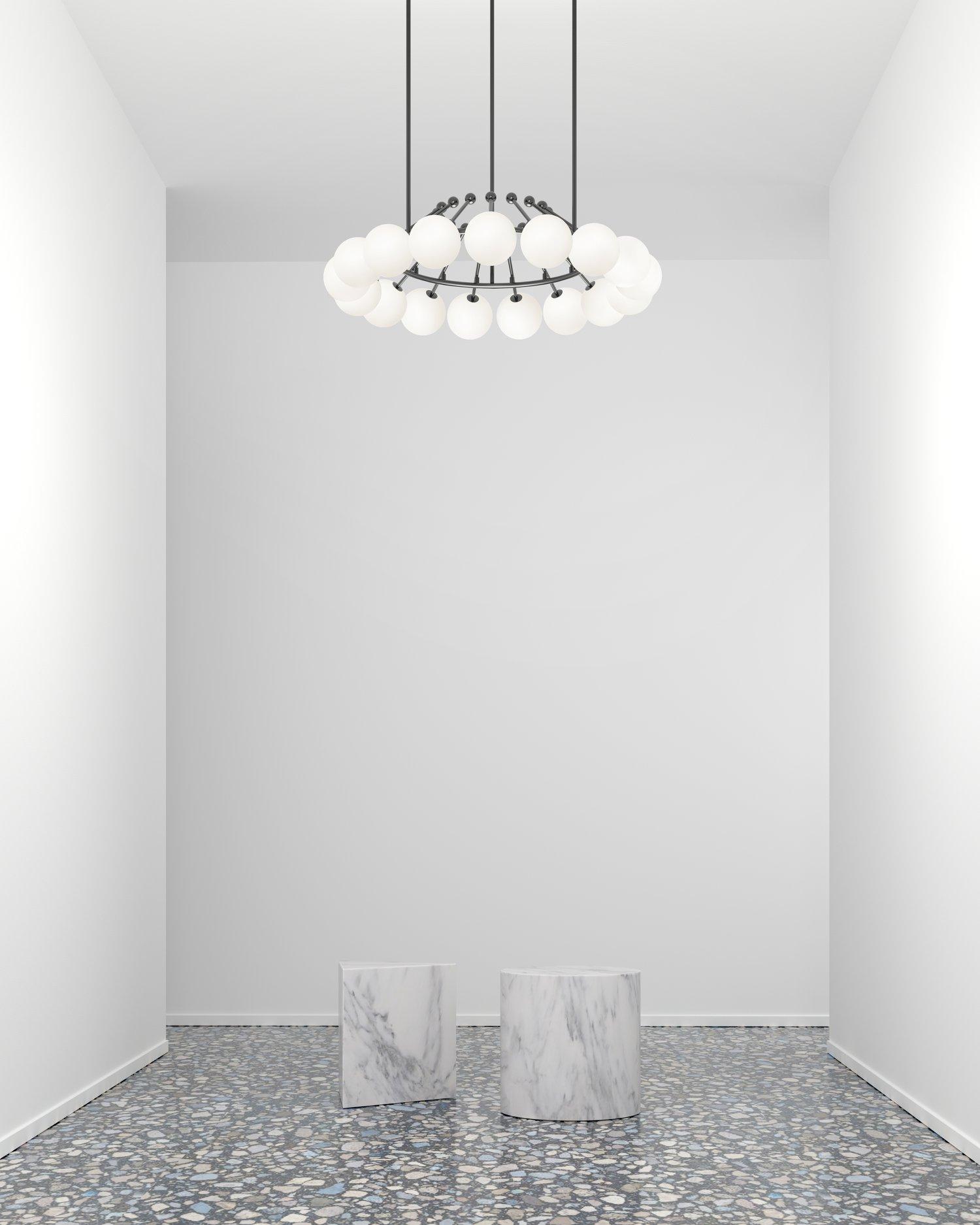 Lampada a sospensione arrotondata a leva di Atelier A Light In condizioni Nuovo in vendita a Geneve, CH