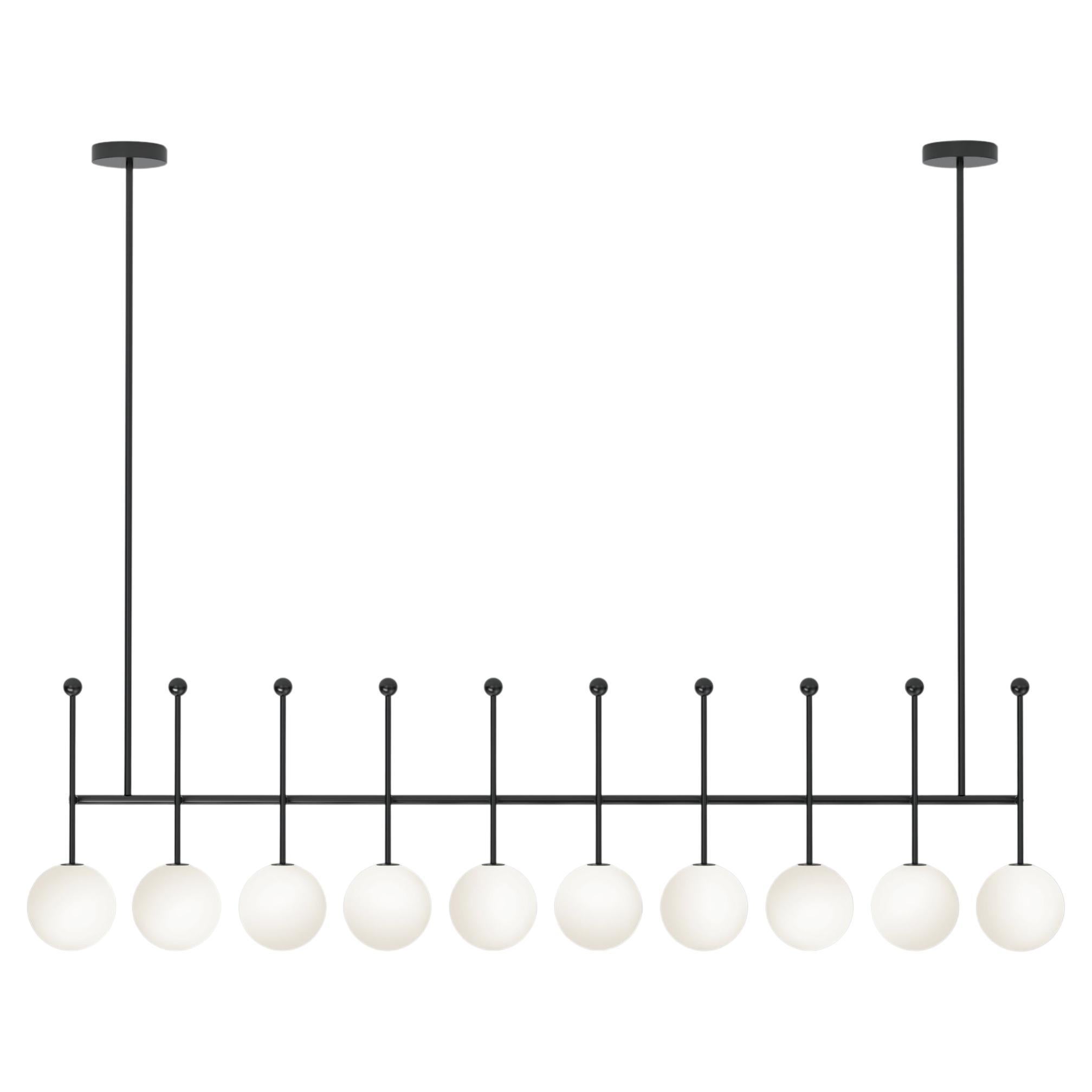 Lampada a sospensione diritta a leva di Atelier A Light