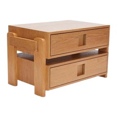 Levi Christiansen x Lawson-Fenning Rincon Nightstand, Modern Oak Bedside Tables