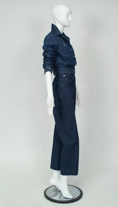 Levi Strauss Ranch Wear Western Denim Jacket and Jeans Ensemble – S, 1950s