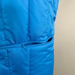 LEVI STRAUSS, Größe M, blaue, gesteppte Polyesterweste