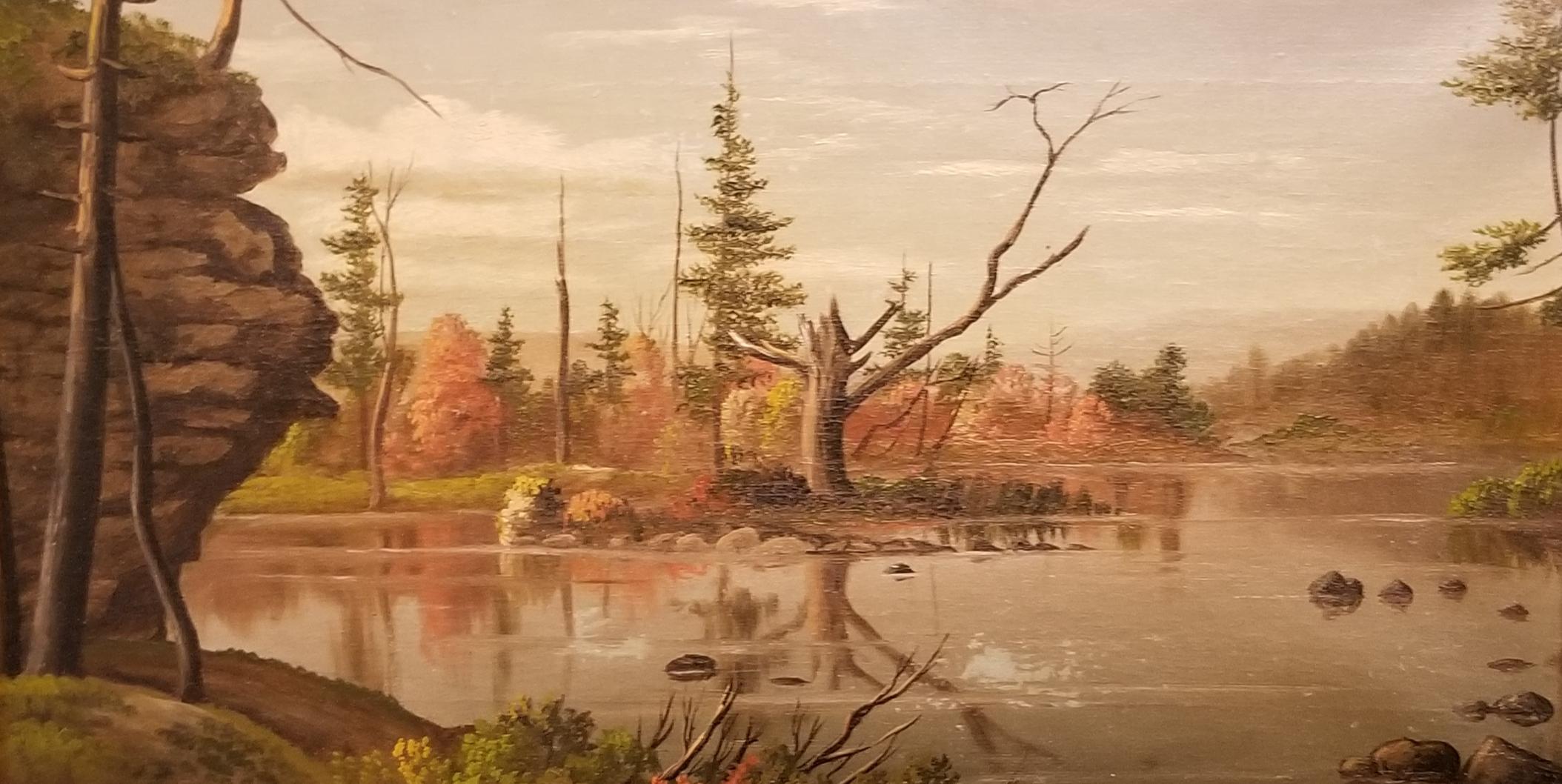 Levi Wells Prentice Landscape Painting - Adirondack Scene