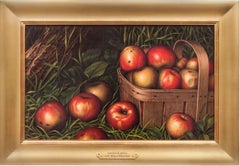 Harvest of Apples, Still Life by Levi Wells Prentice (1850-1935, American)