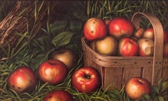 Harvest of Apples, Still Life by Levi Wells Prentice (1850-1935, American)