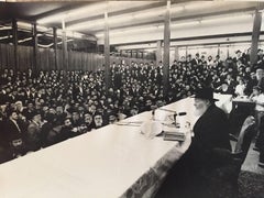Seltenes Originalfoto aus dem Hof des Lubavitcher Rebbe 770 Chabad, Vintage