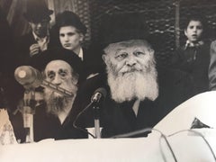 Rare Vintage Original Photo from the Court of The Lubavitcher Rebbe 770 Chabad