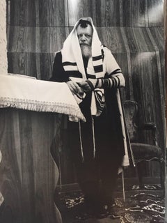 Seltenes Originalfoto aus dem Hof des Lubavitcher Rebbe 770 Chabad, Vintage