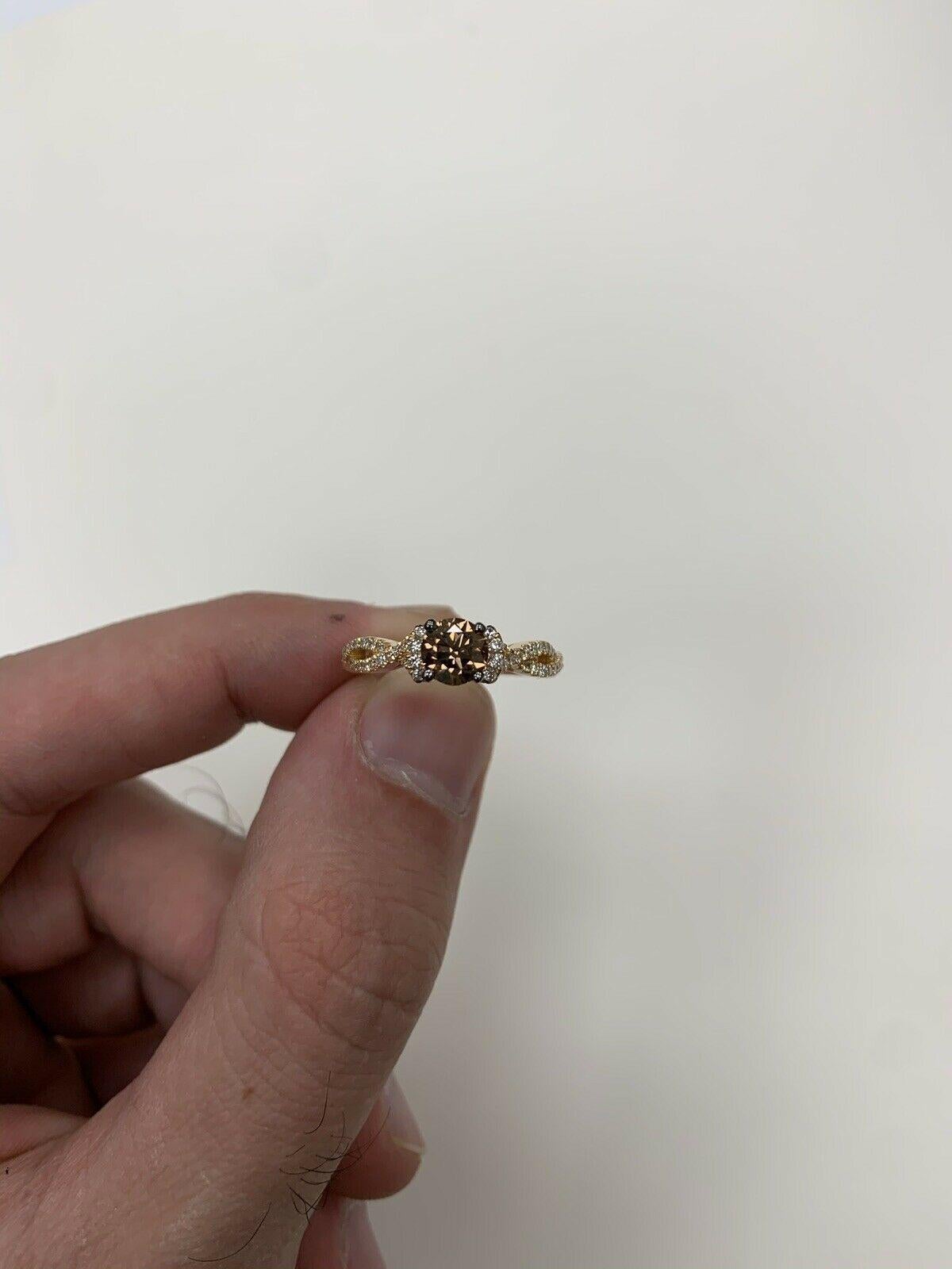 chocolate diamond ring