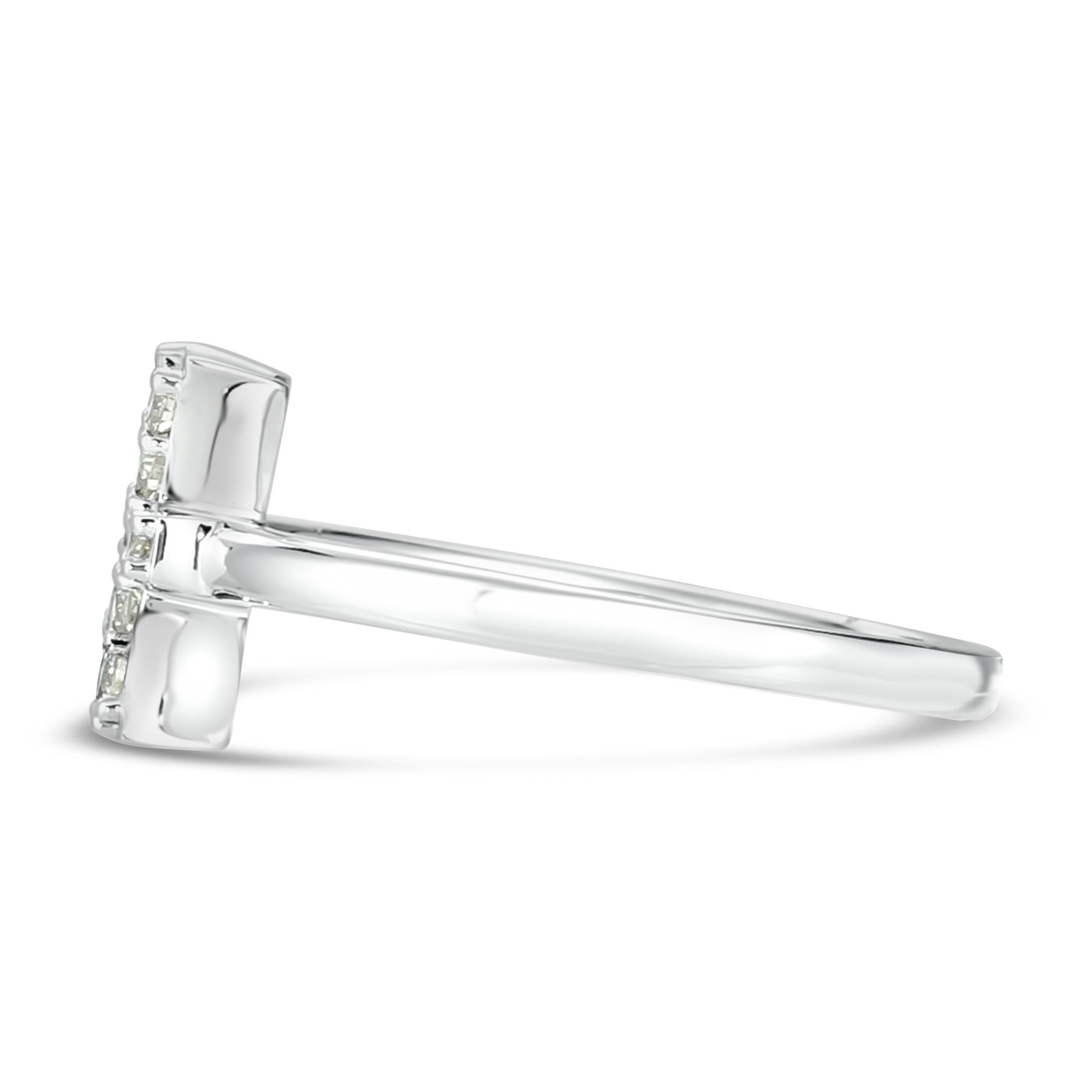 Levian 14K White Gold Champagne Diamond Pisces Zodiac Sign Fashion Ring Size 7
