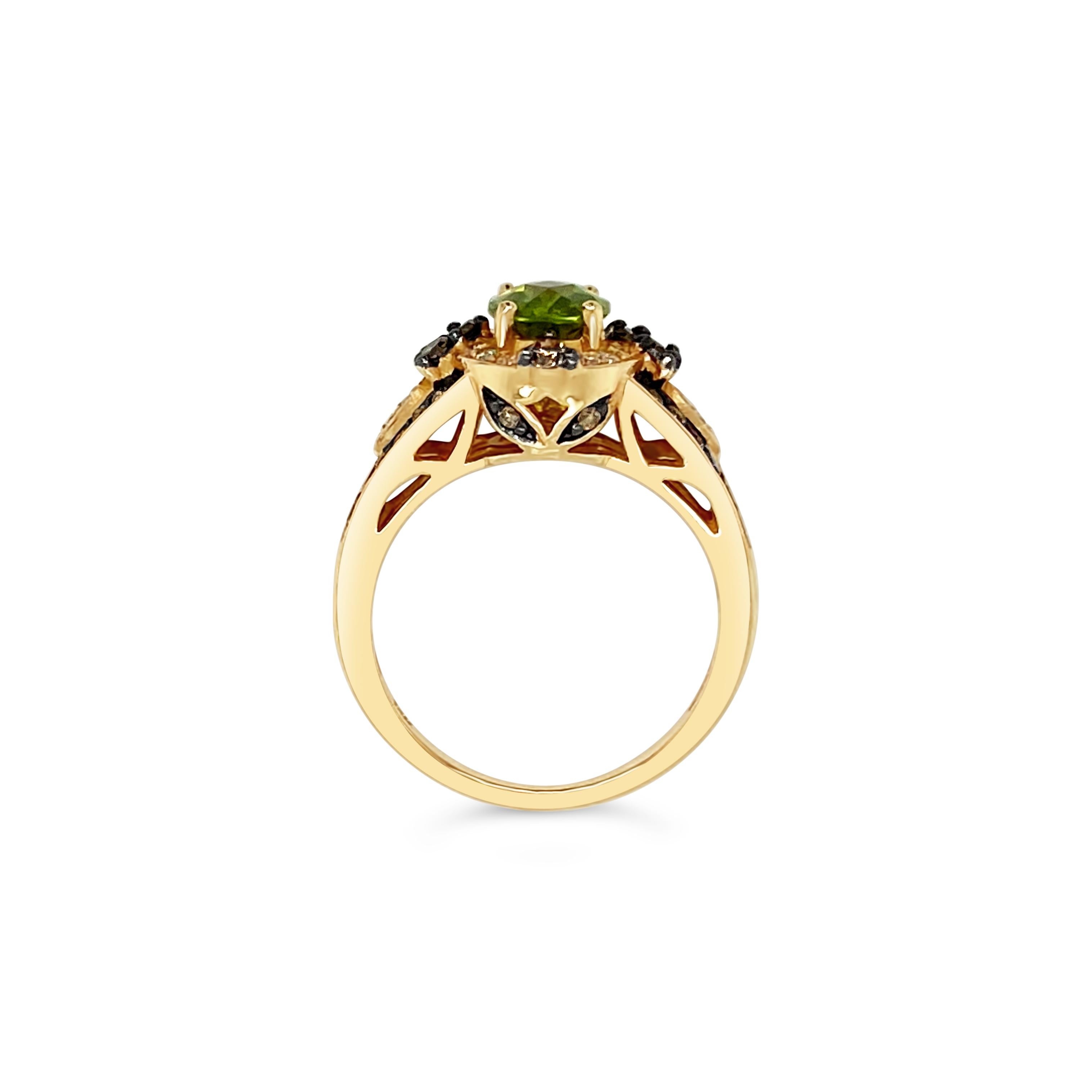 levian peridot ring