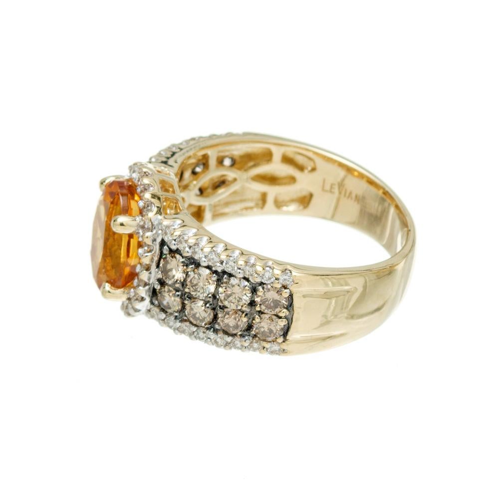 1.5 carat citrine & diamond...