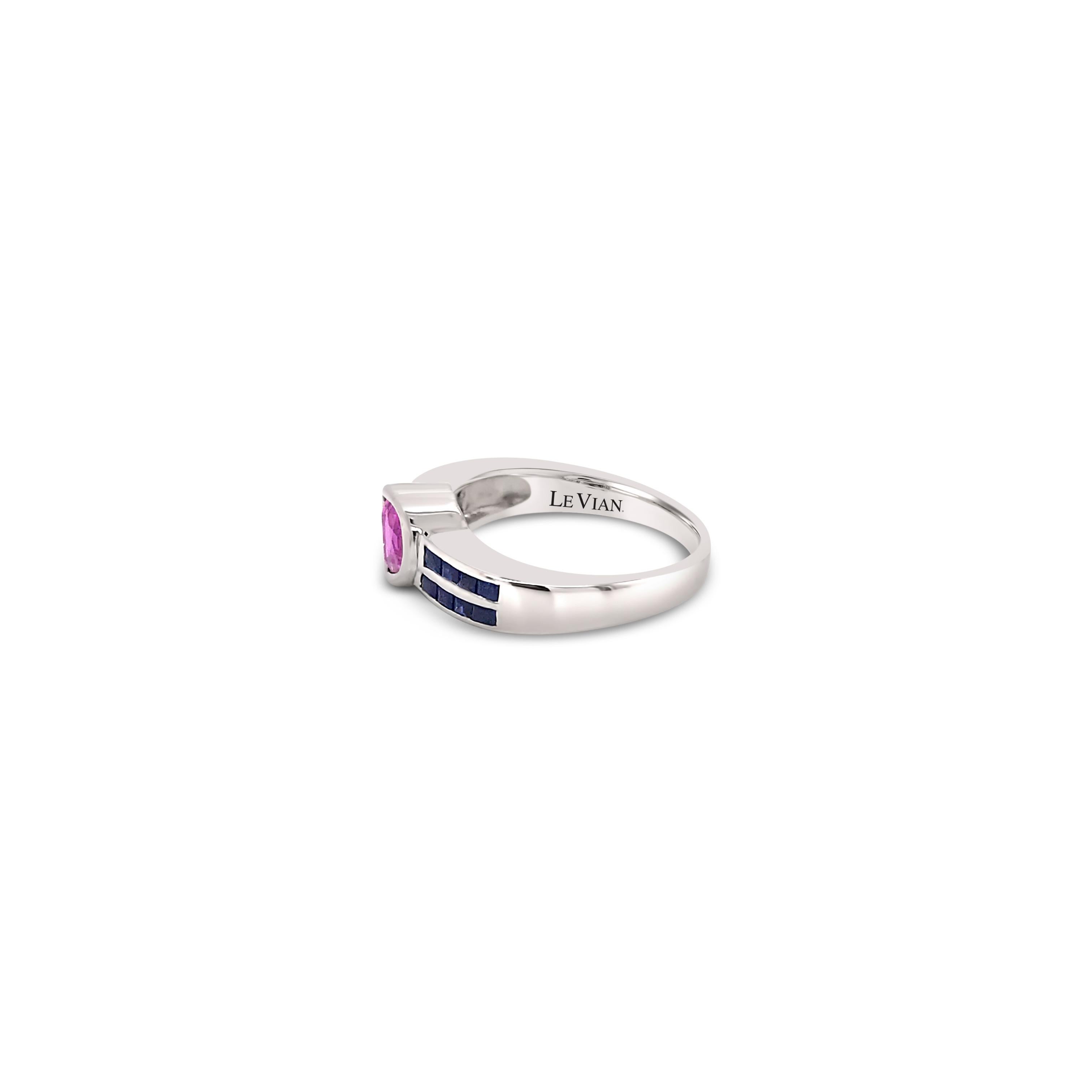 pink sapphire ring