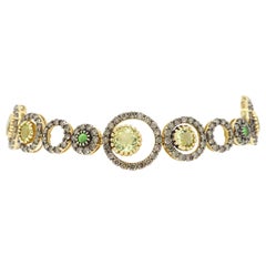 LeVian 4.00 Carat Diamond and Gemstone Bracelet