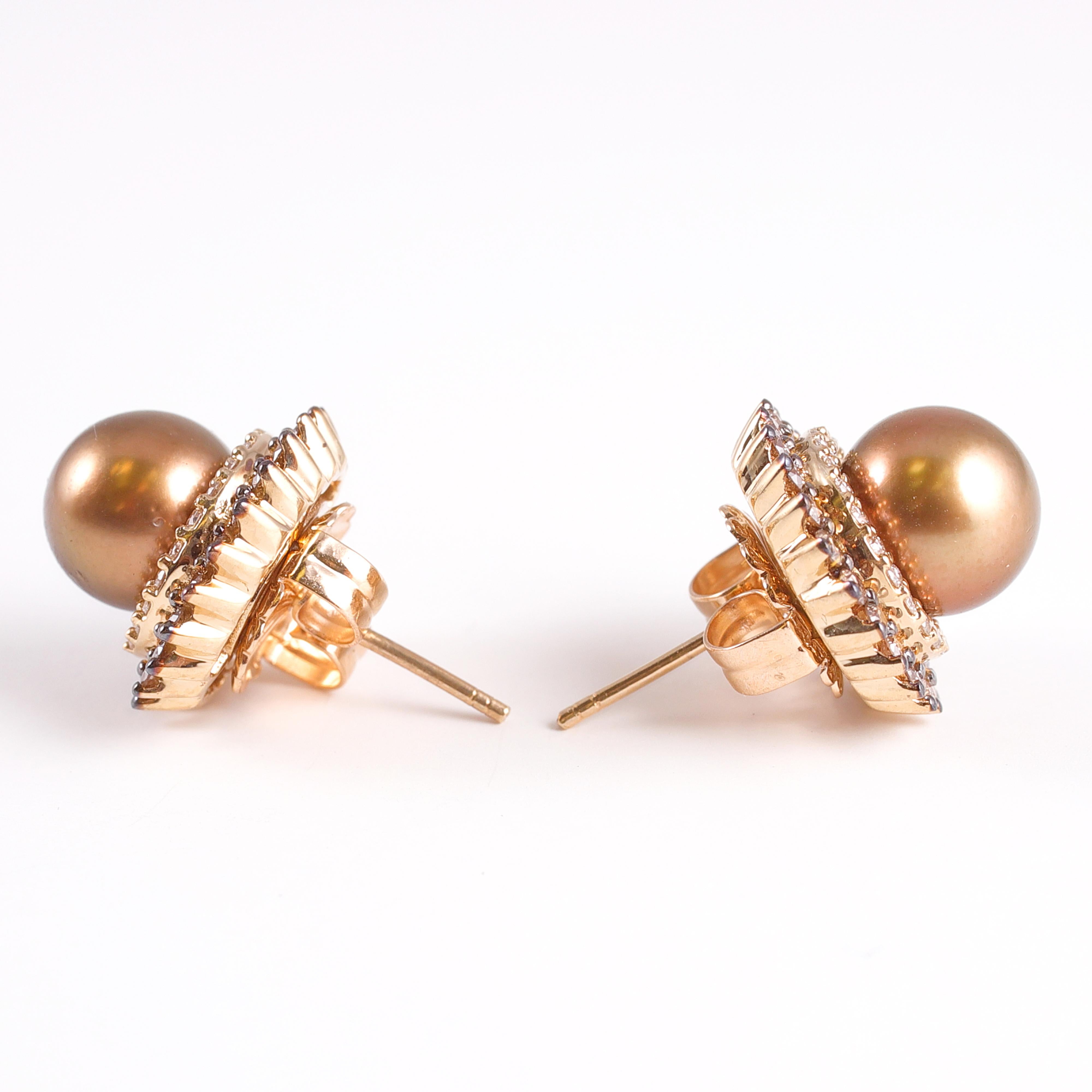 le vian pearl earrings