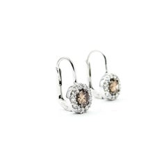 LeVian Diamond Earrings in 14k White Gold