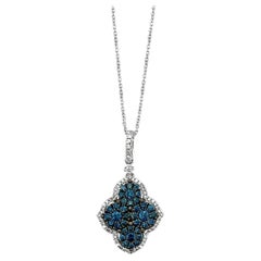 Le Vian Exotics Pendant Blueberry Diamonds Vanilla Diamonds 14K Vanilla Gold